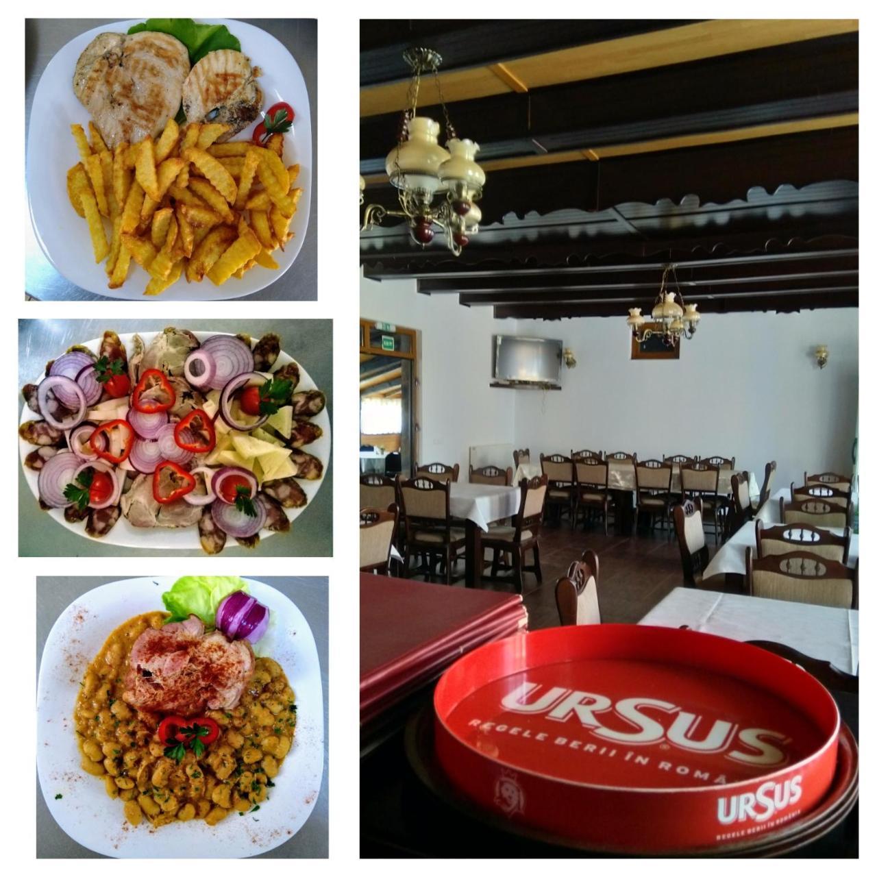 Pensiune Restaurant La Pogace Săpînţa エクステリア 写真